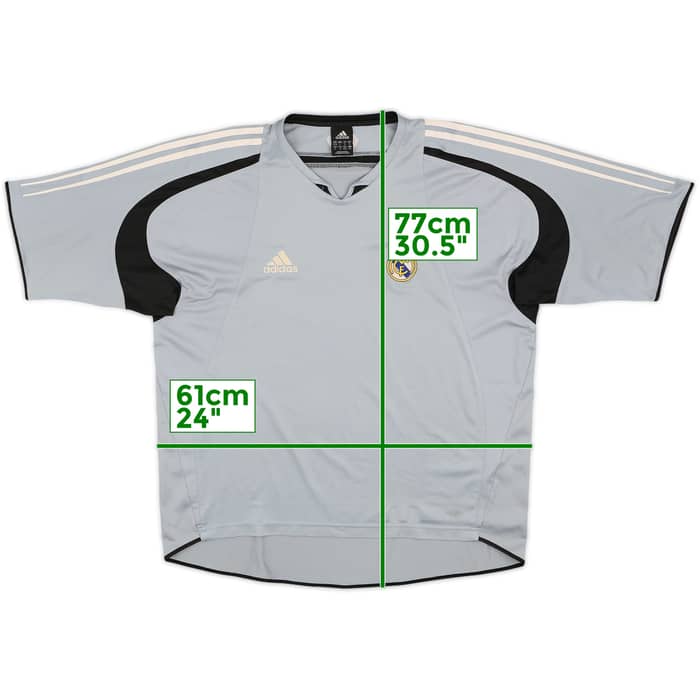 2004-05 Real Madrid adidas Training Shirt - 5/10 - (L/XL)