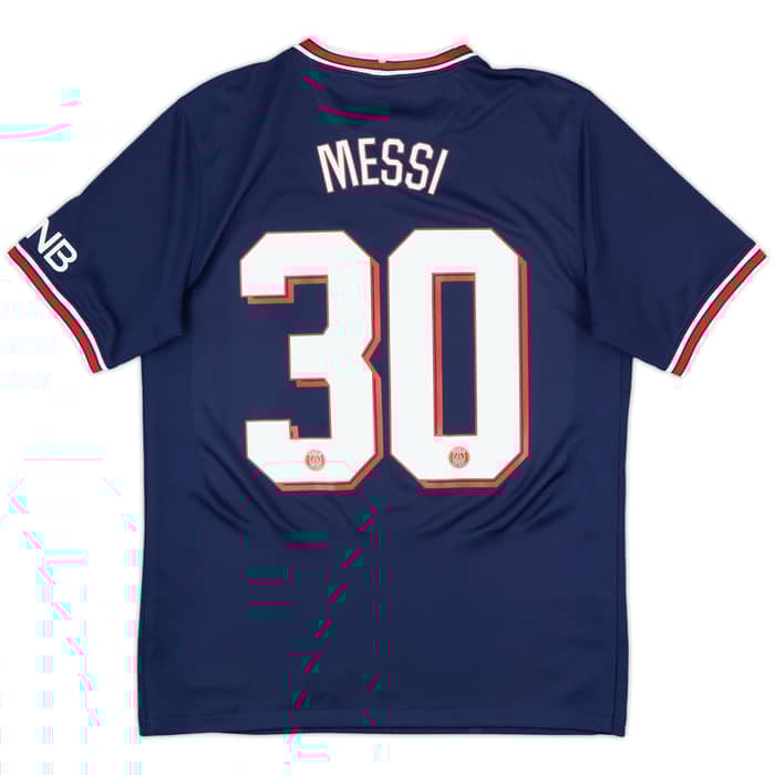 2021-22 Paris Saint-Germain Home Shirt Messi #30 - 10/10 - (M)