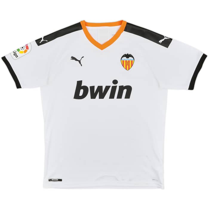 2019-20 Valencia Home Shirt - 8/10 - (L)