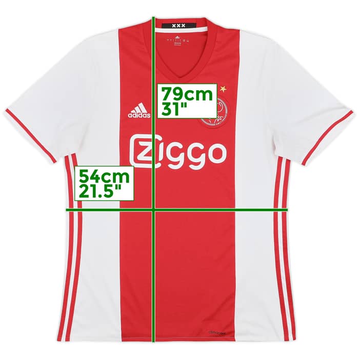 2016-17 Ajax Home Shirt - 9/10 - (L)