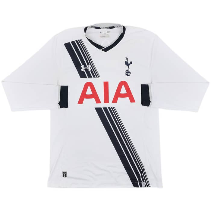 2015-16 Tottenham Home L/S Shirt Son #7 - 8/10 - (L)