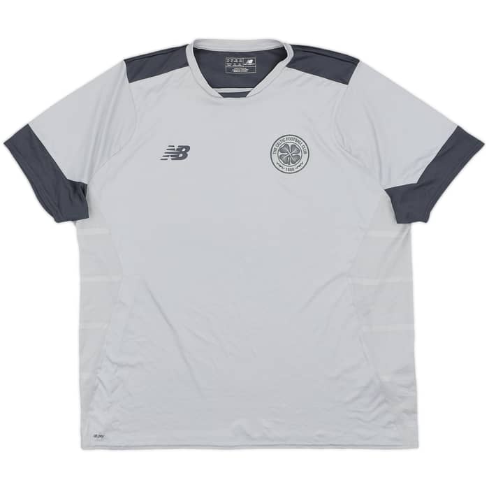2019-20 Celtic New Balance Training Shirt - 9/10 - (3XL)