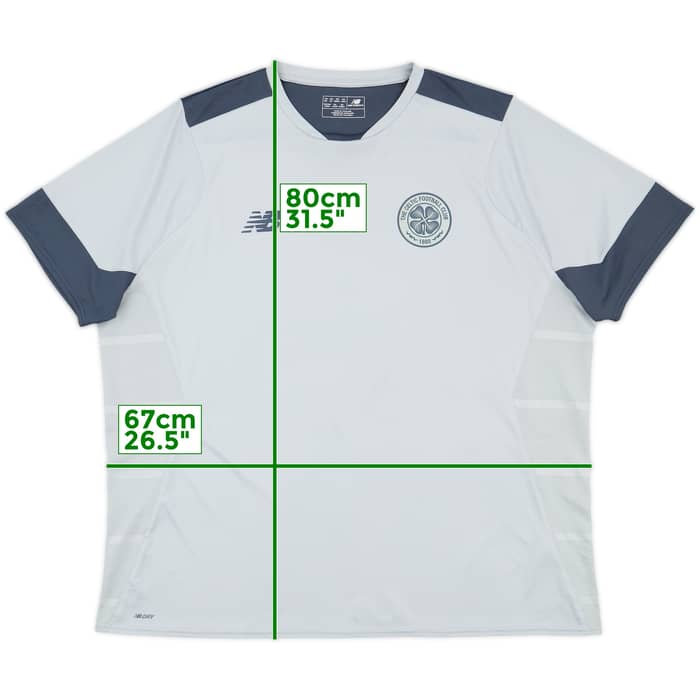 2019-20 Celtic New Balance Training Shirt - 9/10 - (3XL)