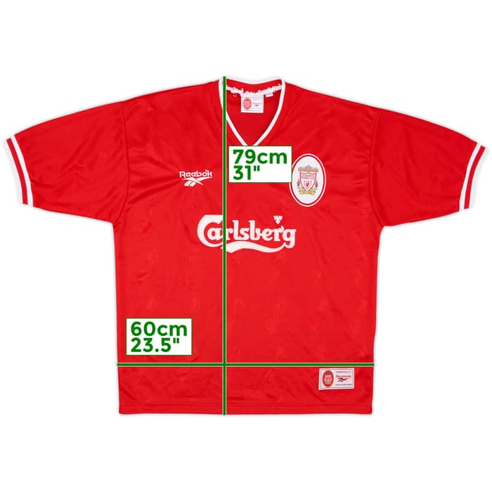 1996-98 Liverpool Home Shirt - 3/10 - (L)