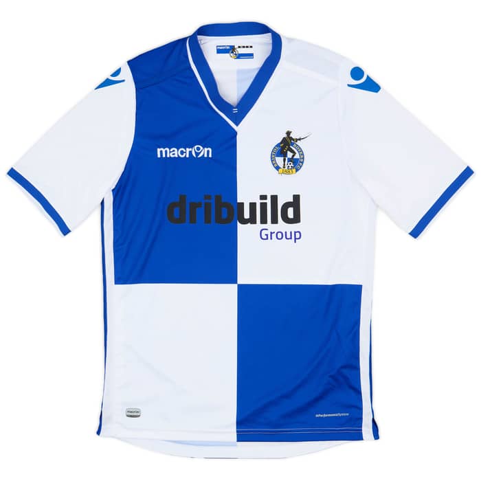 2016-17 Bristol Rovers Home Shirt - 10/10 - (M)