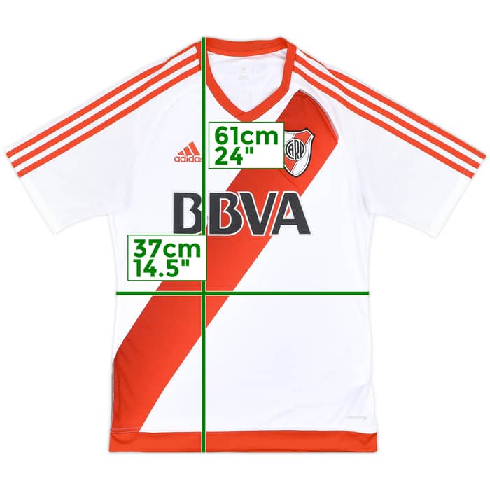 2016-17 River Plate Home Shirt - 7/10 - (M)