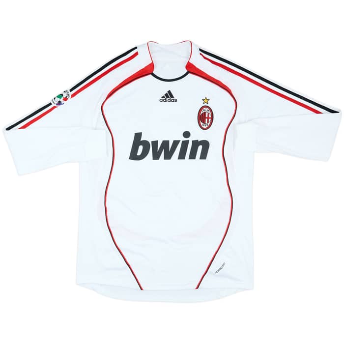 2006-07 AC Milan Match Issue Away L/S Shirt #3