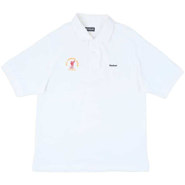 2000-01 Liverpool 'Champions League' Reebok Polo Shirt - 7/10 - (XL)