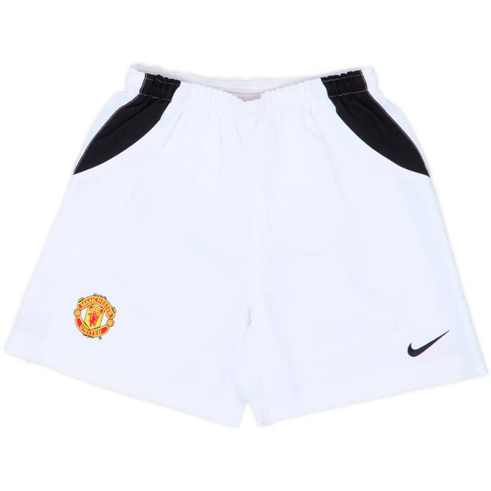 2002-04 Manchester United Home Shorts - 9/10 - (M.Boys)