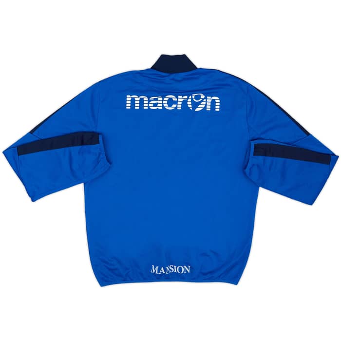 2015-16 Crystal Palace Player Issue Macron 1/4 Zip Training Top #54 - 5/10 - (M)