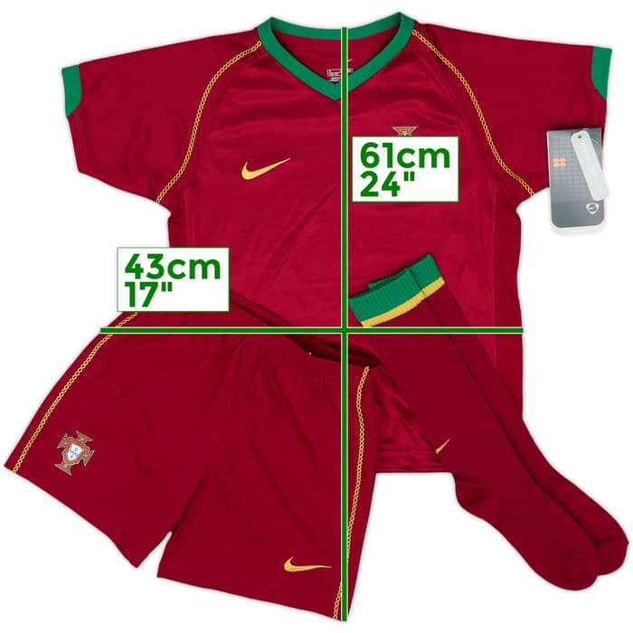 2006-08 Portugal Home Full Kit (5-6 Years)