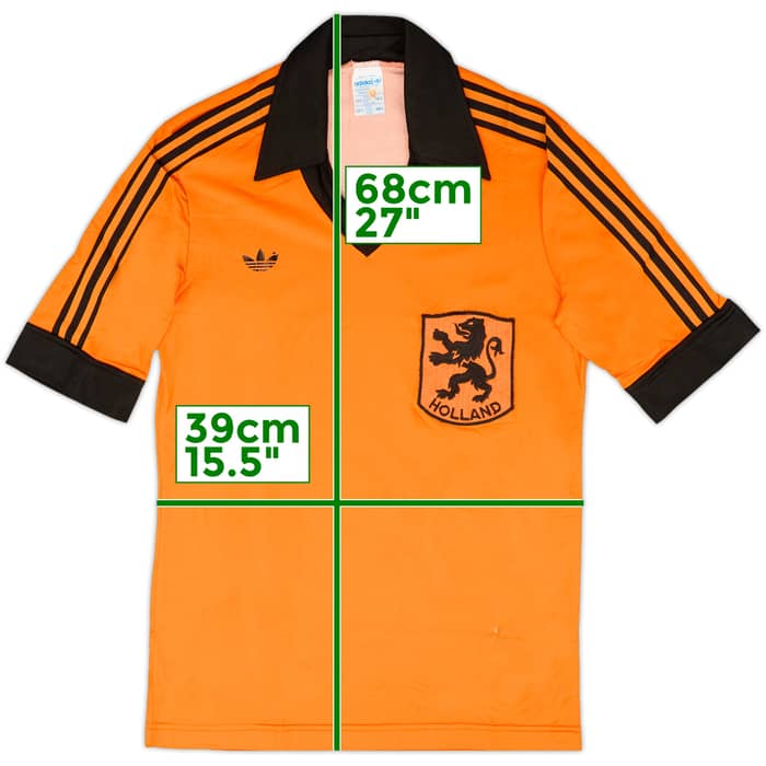 1978-80 Netherlands Home Shirt - 8/10 - (S)