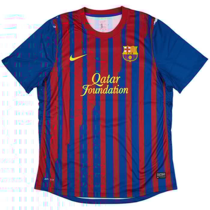 2011-12 Barcelona Player Issue Home Shirt Messi #10 - 6/10 - (XL)