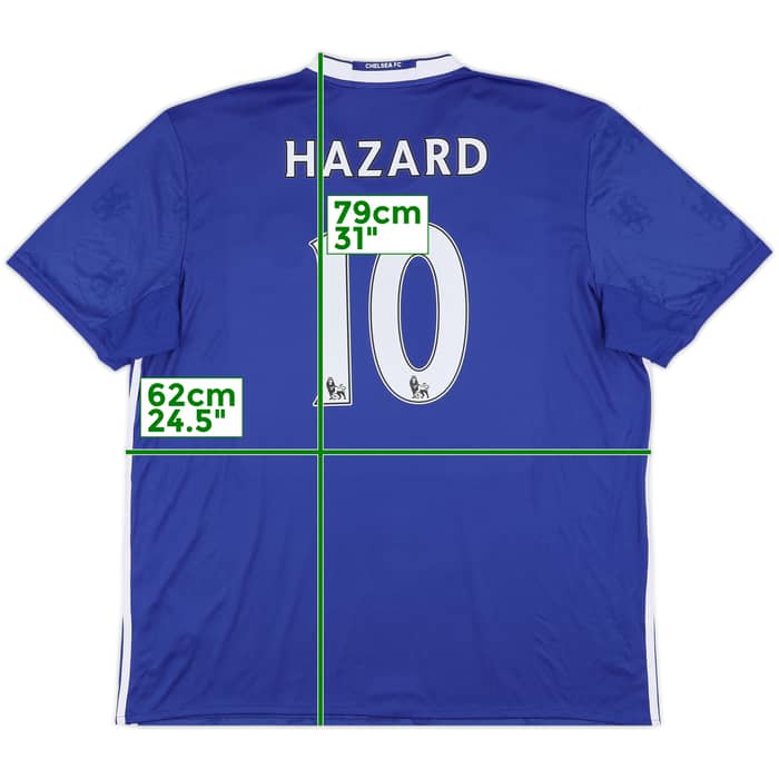 2016-17 Chelsea Home Shirt Hazard #10 (XXL)