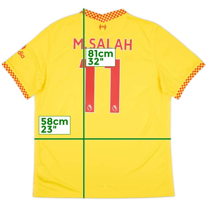 2021-22 Liverpool Third Shirt M.Salah #11 (XL)