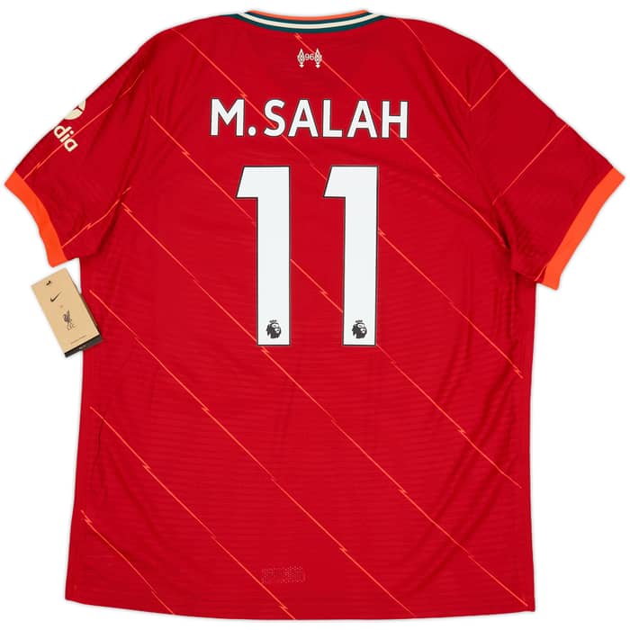 2021-22 Liverpool Authentic Home Shirt M.Salah #11 (XL)