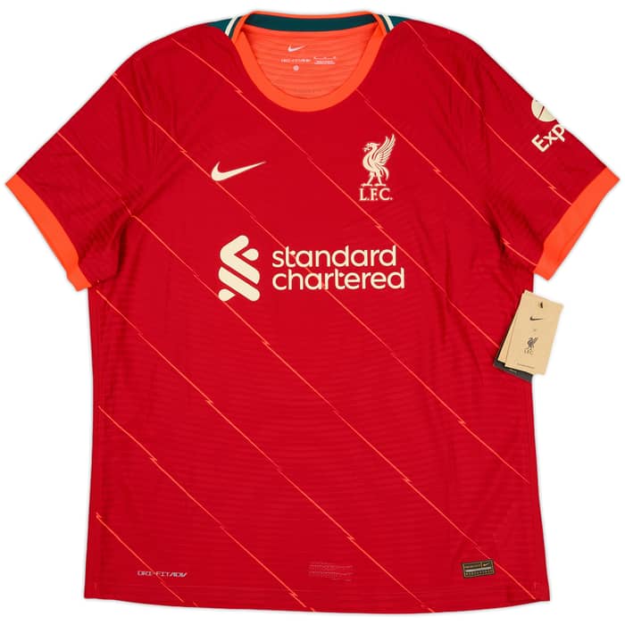 2021-22 Liverpool Authentic Home Shirt M.Salah #11 (XL)