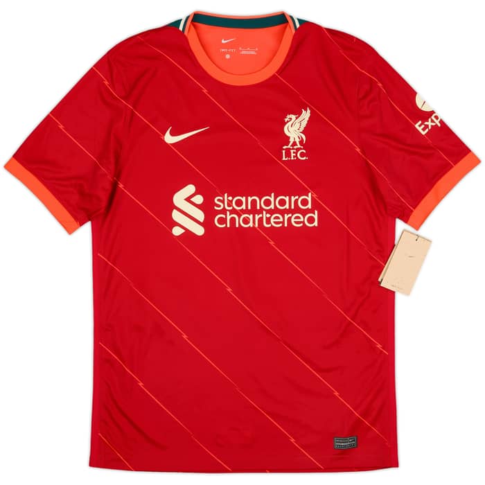 2021-22 Liverpool Home Shirt M.Salah #11 (M)