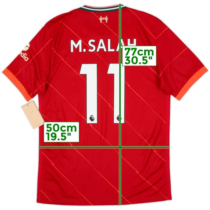 2021-22 Liverpool Home Shirt M.Salah #11 (M)