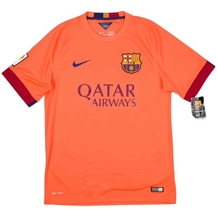 2014-15 Barcelona Away Shirt Messi #10 (M)
