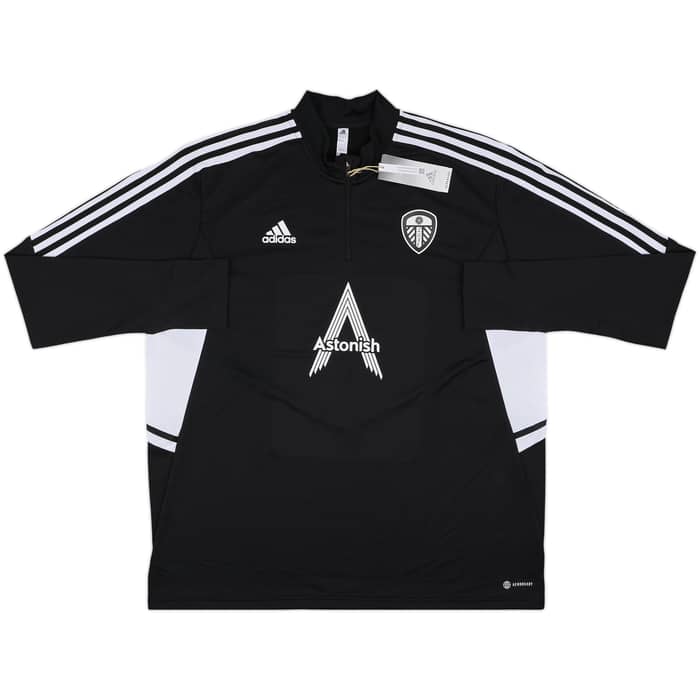 2022-23 Leeds United adidas 1/4 Zip Drill Top (XXL)