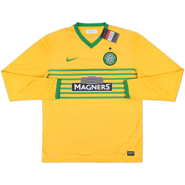 2013-14 Celtic Away L/S Shirt Virgil #5 (L)