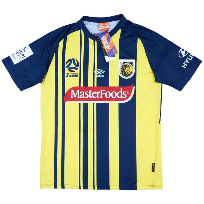 2018-19 Central Coast Mariners Home Shirt Bolt #95 (L)