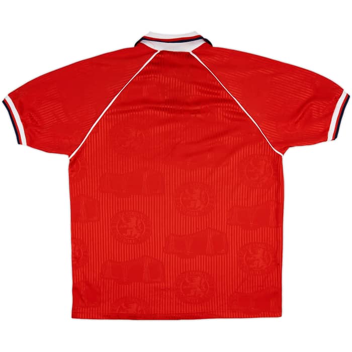 1995-96 Middlesbrough Home Shirt - 8/10 - (L)