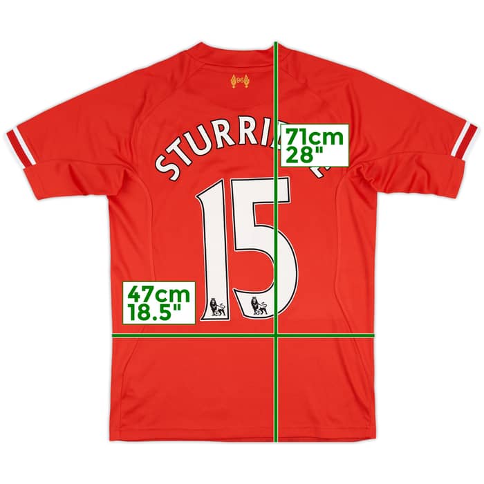 2013-14 Liverpool Home Shirt Sturridge #15 - 8/10 - (S)