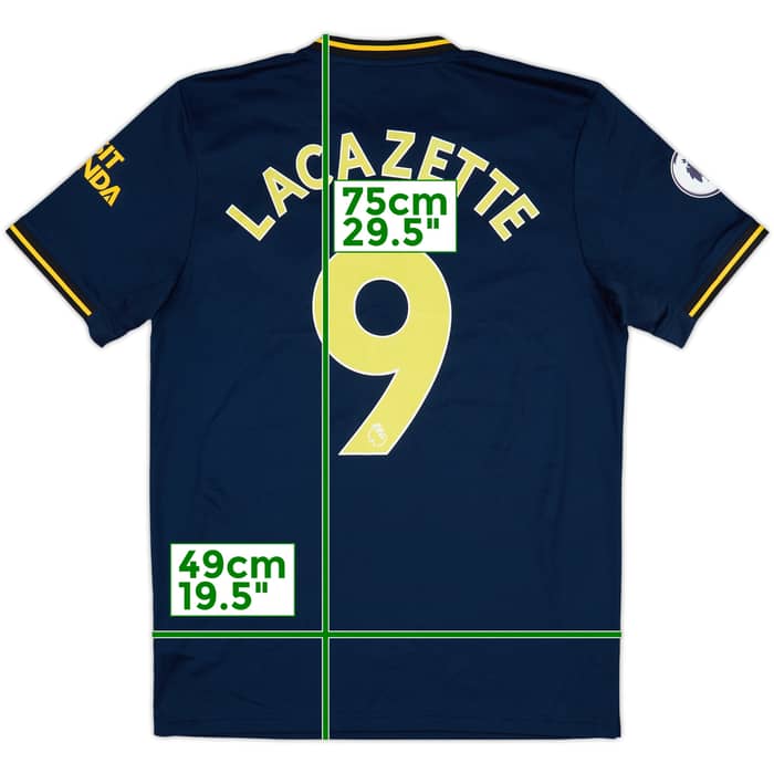 2019-20 Arsenal Third Shirt Lacazette #9 - 9/10 - (M)