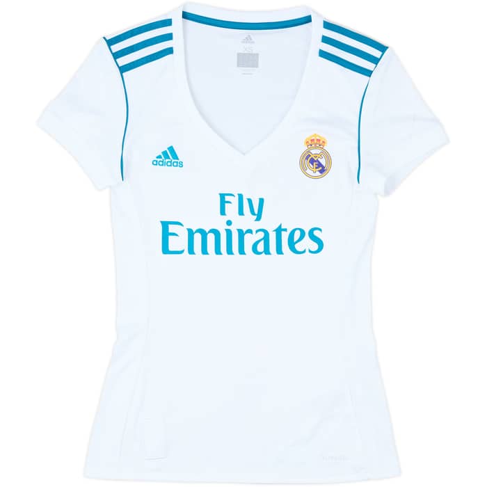 2017-18 Real Madrid Home Shirt - 8/10 - (Women's XS)