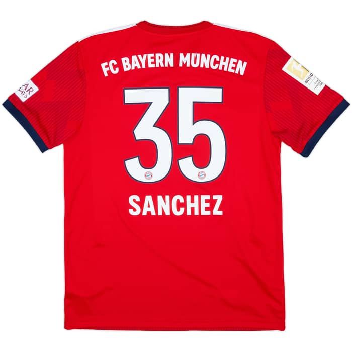 2018-19 Bayern Munich Home Shirt Sanchez #35 - 9/10 - (M)