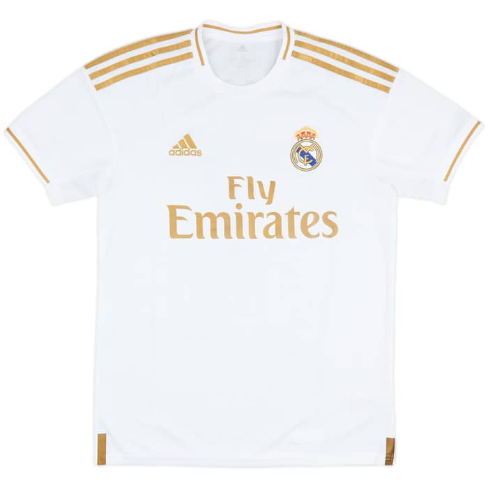 2019-20 Real Madrid Home Shirt Hazard #7 - 8/10 - (S)