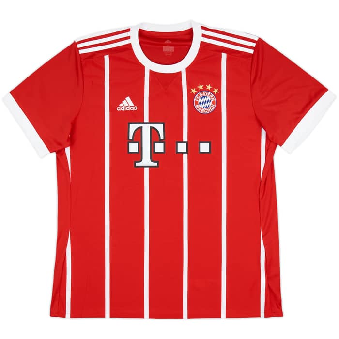 2017-18 Bayern Munich Home Shirt Lewandowski #9 - 10/10 - (XL)