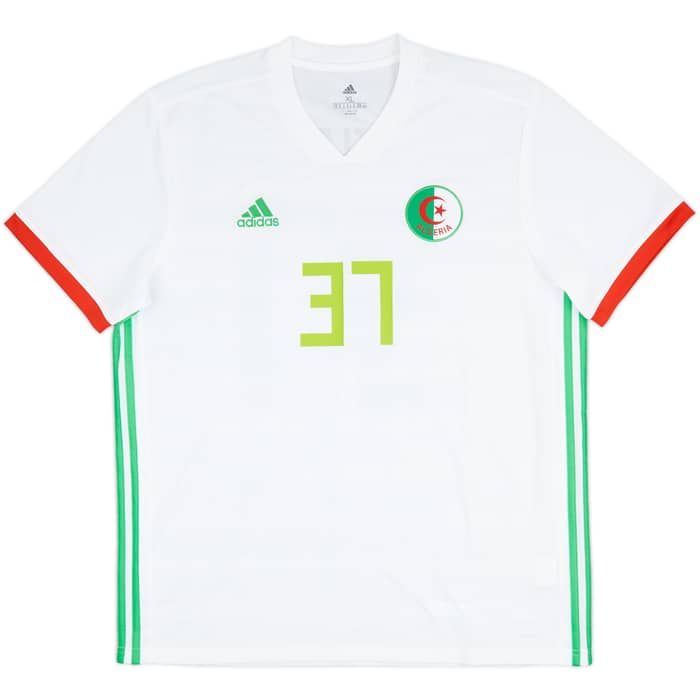 2018 Algeria Home Shirt Bilel #37 - 8/10 - (XL)