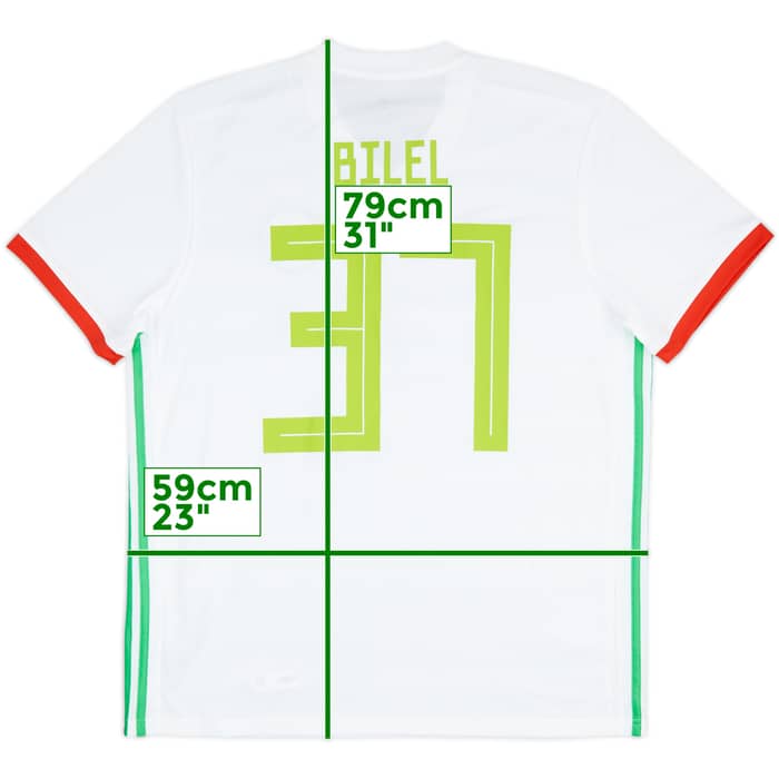 2018 Algeria Home Shirt Bilel #37 - 8/10 - (XL)