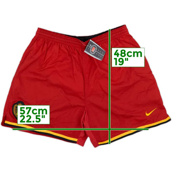 2000-02 Belgium Home Shorts (XL)