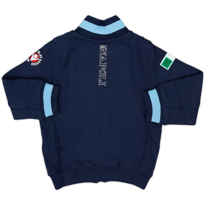 2009-10 Napoli Macron Tracksuit (9-12 Months)