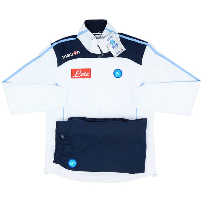 2009-10 Napoli Macron Tracksuit (Women's M)