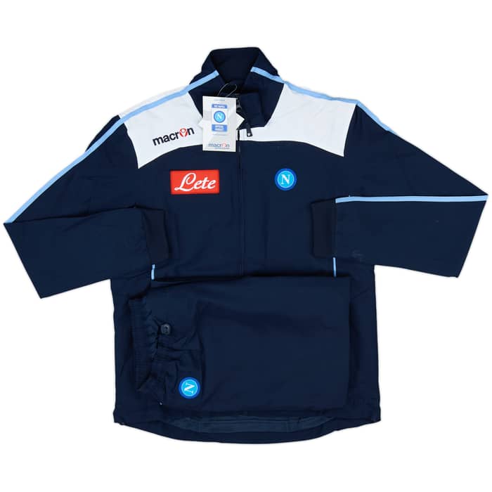 2009-10 Napoli Macron Tracksuit (M)