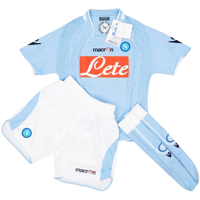 2009-10 Napoli Special Edition Home Full Kit (S.Boys)