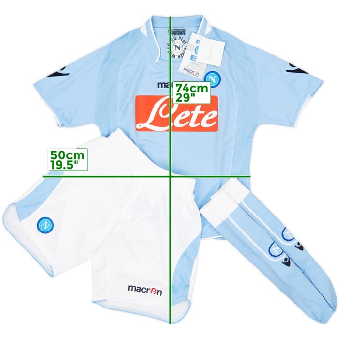 2009-10 Napoli Special Edition Home Full Kit (S.Boys)