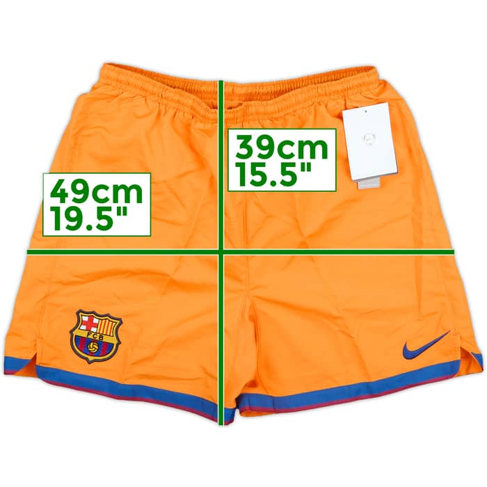 2007-08 Barcelona Third Shorts (L.Boys)