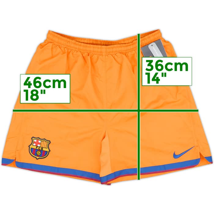 2006-07 Barcelona Away Shorts (L.Boys)