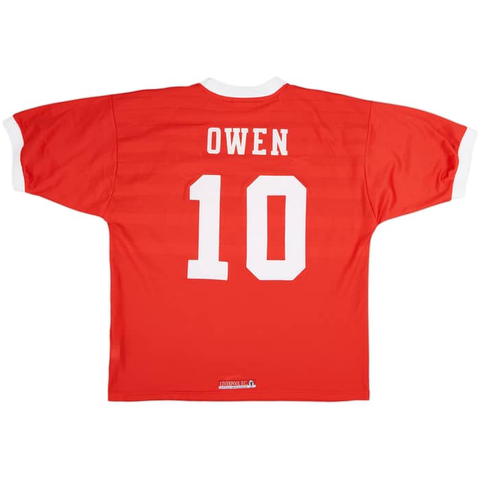 1998-00 Liverpool Home Shirt Owen #10 - 7/10 - (XL)