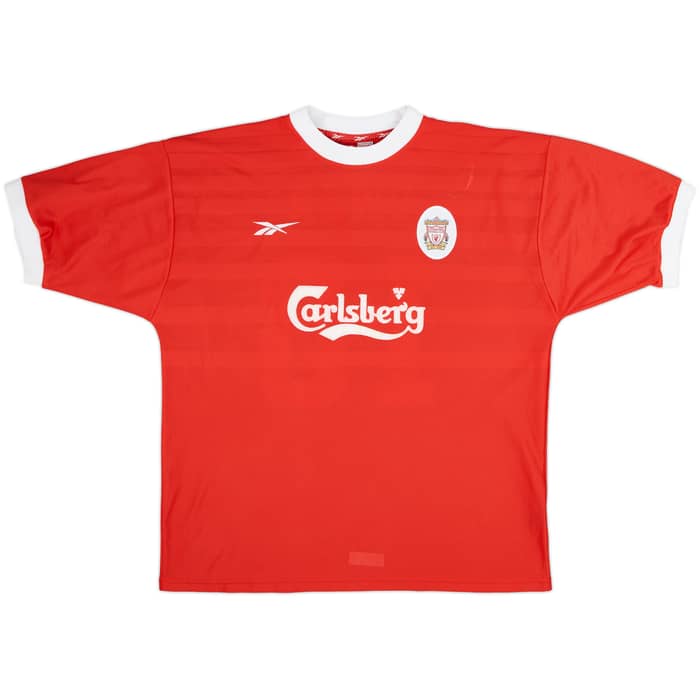 1998-00 Liverpool Home Shirt Owen #10 - 7/10 - (XL)