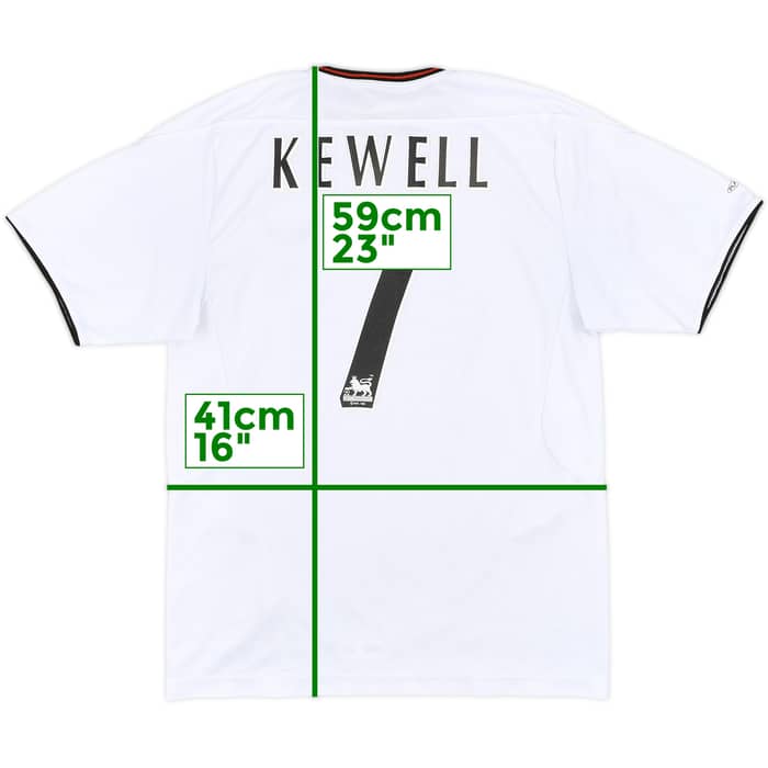2003-04 Liverpool Away Shirt Kewell #7 - 7/10 - (S)