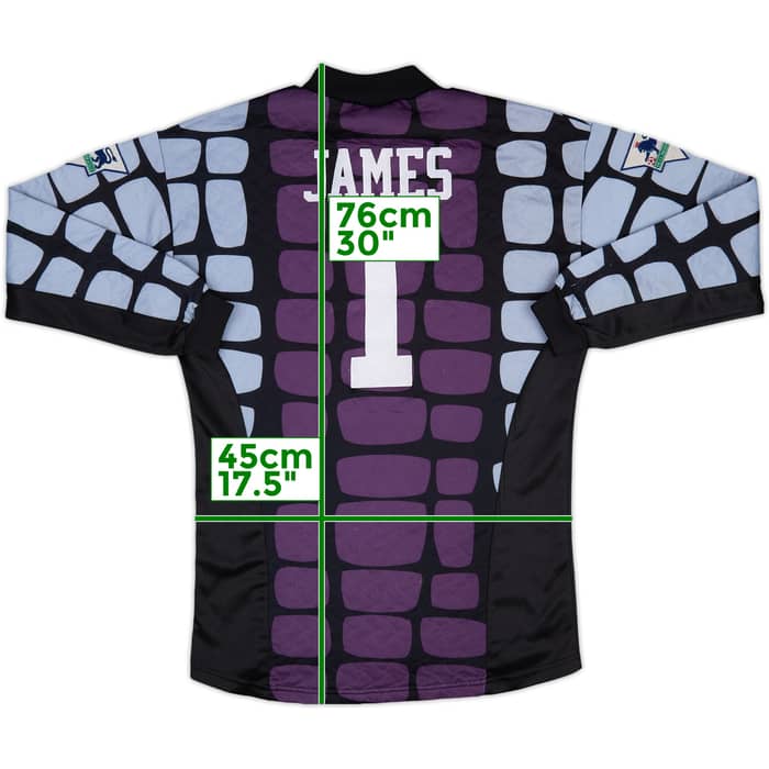 1994-95 Liverpool GK Shirt James #1 - 7/10 - (S)