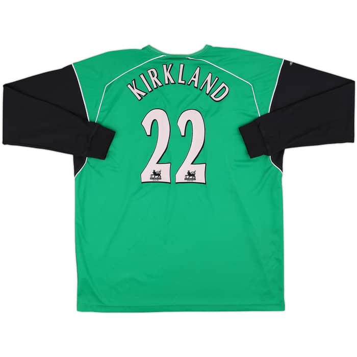 2005-06 Liverpool GK Shirt Kirkland #22 - 4/10 - (XL)