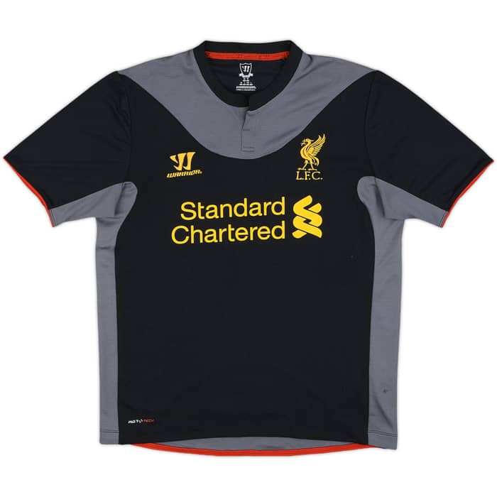 2012-13 Liverpool Away Shirt Agger #5 - 9/10 - (M)